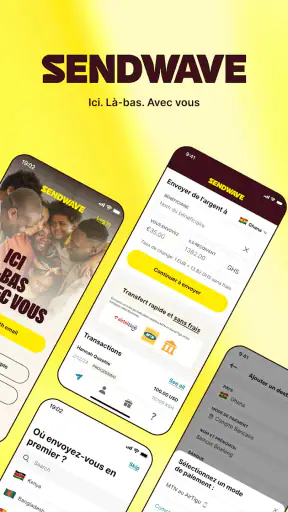 Sendwave-Envoyez de l'argent screenshot