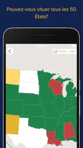 Seterra Géographie screenshot