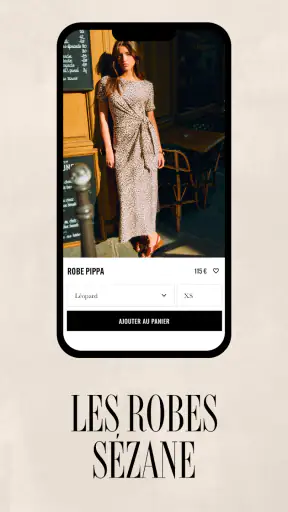 Sézane App Mode & Maroquinerie screenshot