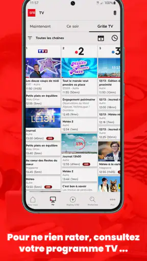 SFR TV screenshot