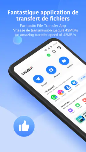 SHAREit: partager des fichiers screenshot