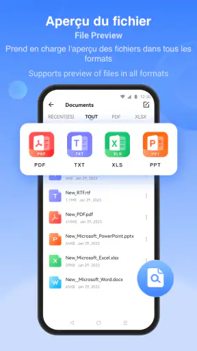 SHAREit: partager des fichiers screenshot