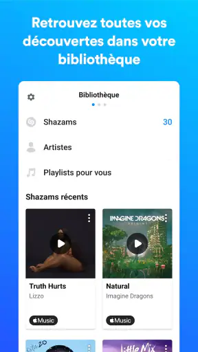 Shazam : musique et concerts screenshot