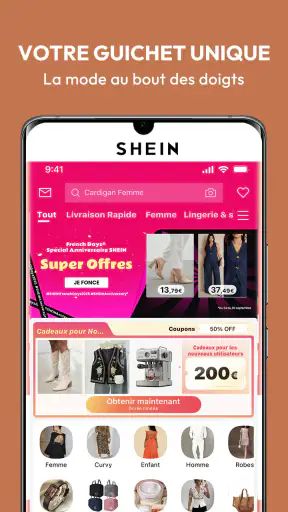 SHEIN-Achat en ligne screenshot