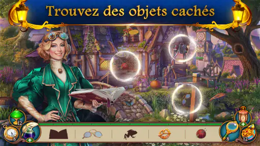 Sherlock・Objets cachés・Match-3 screenshot