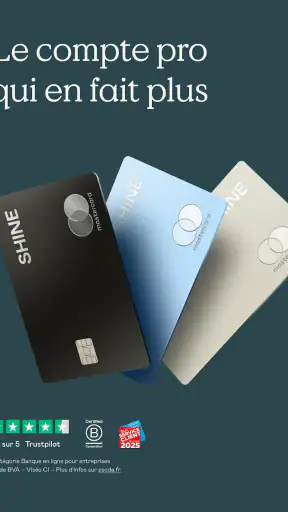 Shine - Compte pro en ligne screenshot