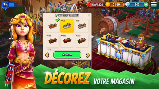 Shop Titans : Crafting Tycoon screenshot