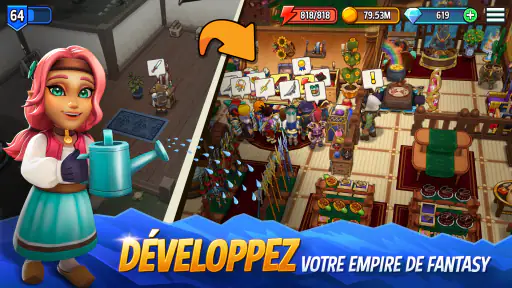 Shop Titans : Crafting Tycoon screenshot