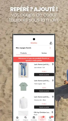 Showroomprivé screenshot