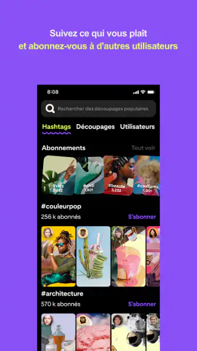 Shuffles par Pinterest screenshot