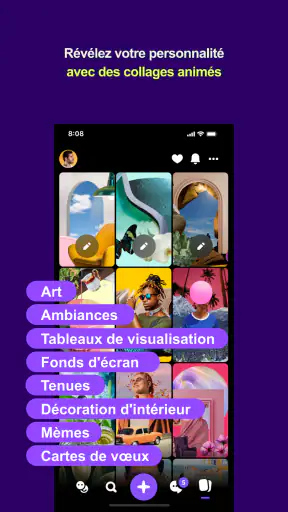 Shuffles par Pinterest screenshot