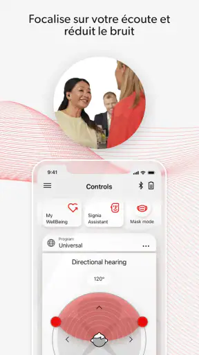 Signia App screenshot