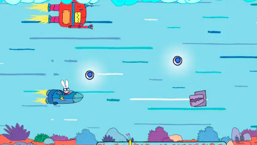Simon Super Lapin et Pr. Wolf screenshot