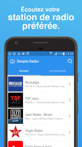 Simple Radio: Stations FM AM screenshot