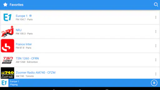 Simple Radio: Stations FM AM screenshot