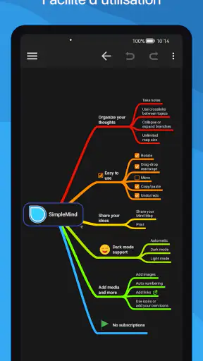 SimpleMind Pro - Mind Mapping screenshot