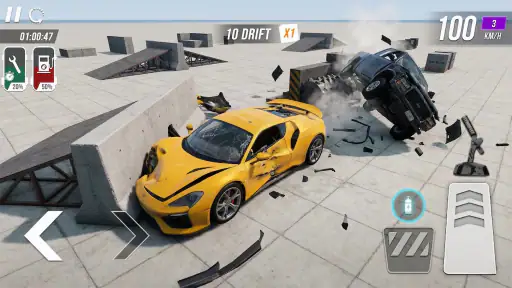 Simulateur d'accidents voiture screenshot