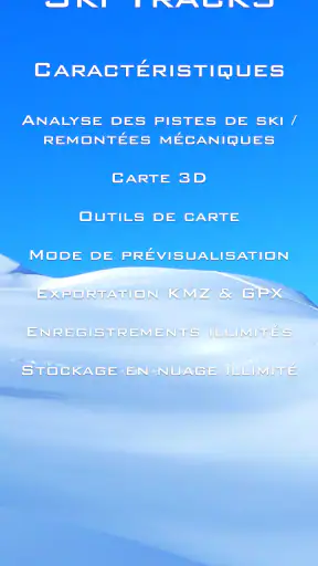 Ski Tracks screenshot