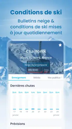 Skiinfo - Météo Neige & Ski screenshot