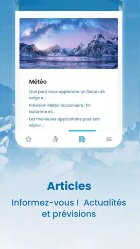 Skiinfo - Météo Neige & Ski screenshot