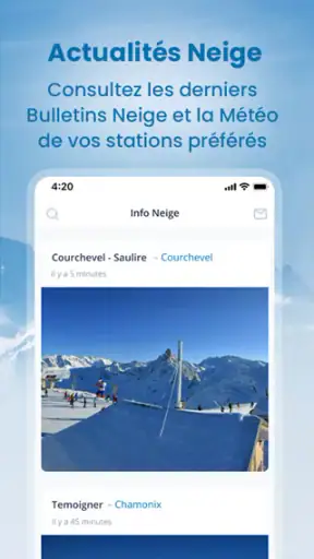 Skiinfo - Météo Neige & Ski screenshot