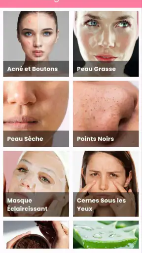 Skin Care : Visage et Cheveux screenshot