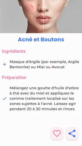 Skin Care : Visage et Cheveux screenshot