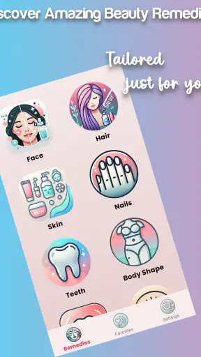 Skin Care : Visage et Cheveux screenshot