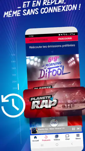 Skyrock Radio screenshot