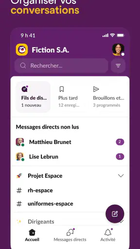 Slack screenshot