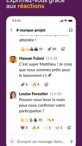 Slack screenshot