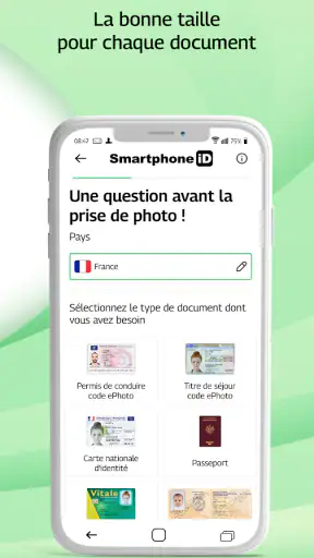 Smartphone iD - Photo identité screenshot