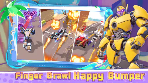 Smash Car : Robot Racing screenshot