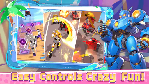 Smash Car : Robot Racing screenshot