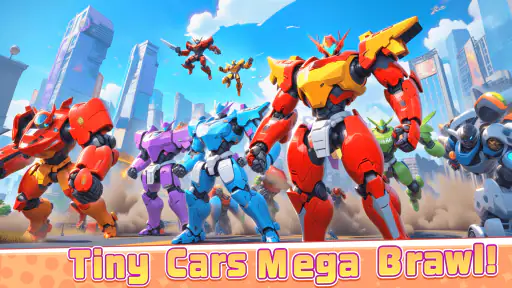 Smash Car : Robot Racing screenshot