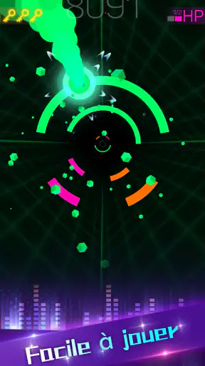 Smash Colors: Balle Musique screenshot