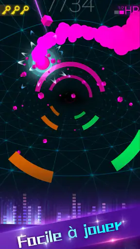 Smash Colors: Balle Musique screenshot