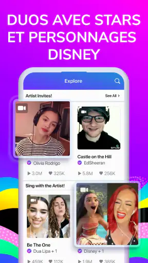 Smule : Chantez et Karaoké screenshot