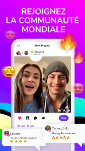 Smule : Chantez et Karaoké screenshot