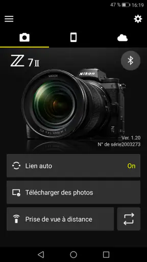 SnapBridge screenshot