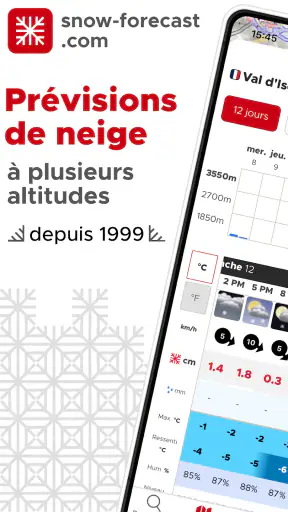 Snow-Forecast.com screenshot