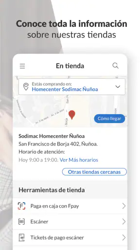 Sodimac: Hogar y Construcción screenshot