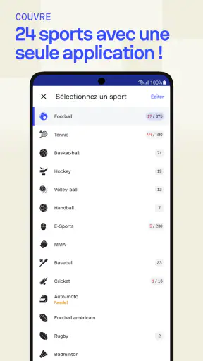 Sofascore: Résultats en direct screenshot