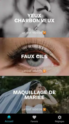 Soins peau et soins du visage screenshot