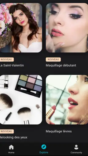 Soins peau et soins du visage screenshot