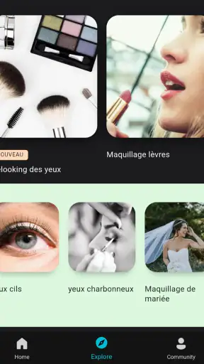 Soins peau et soins du visage screenshot