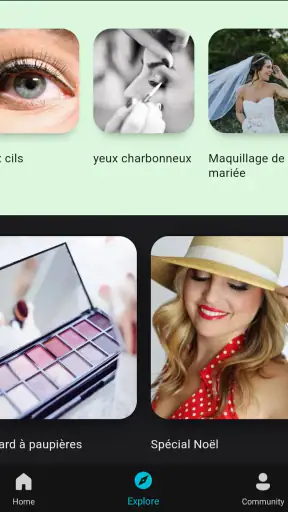 Soins peau et soins du visage screenshot