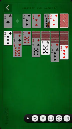 Solitaire screenshot