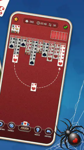 Solitaire Araignée Quotidien screenshot