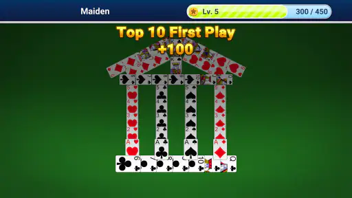 Solitaire classique NETFLIX screenshot